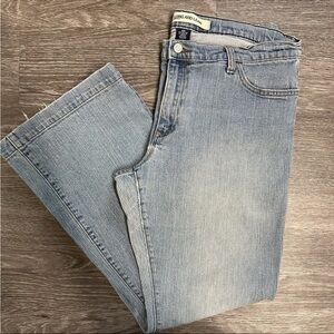 80's/90's GAP Woman's Jeans Long & Lean Stretch Bootcut 16R Light Wash VTG